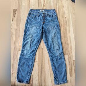 Madewell High Rise Skinny Crop Jeans